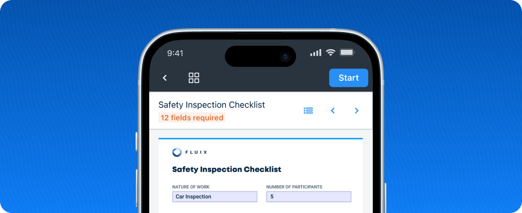 Safety Document Checklist